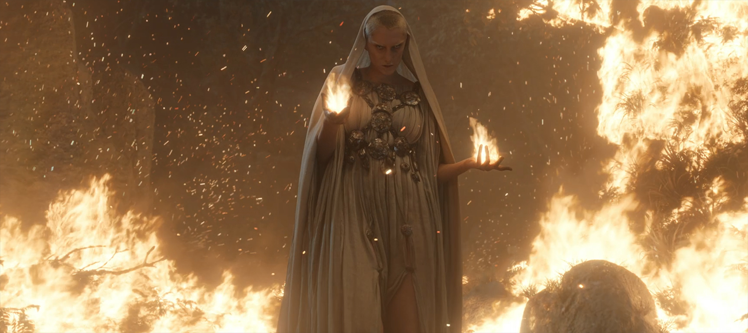 The Witches attack The Stranger.