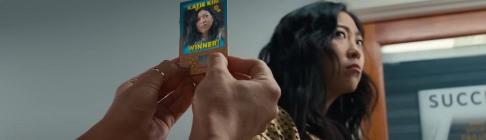 Katie win the Lotto.