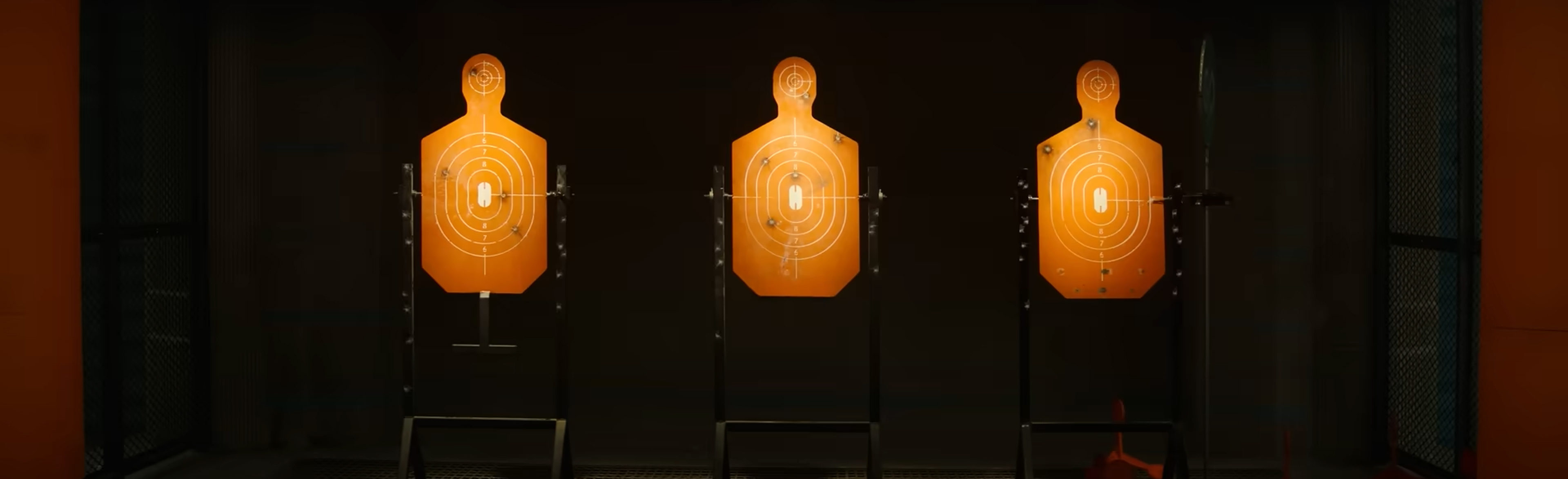Shooting targets.