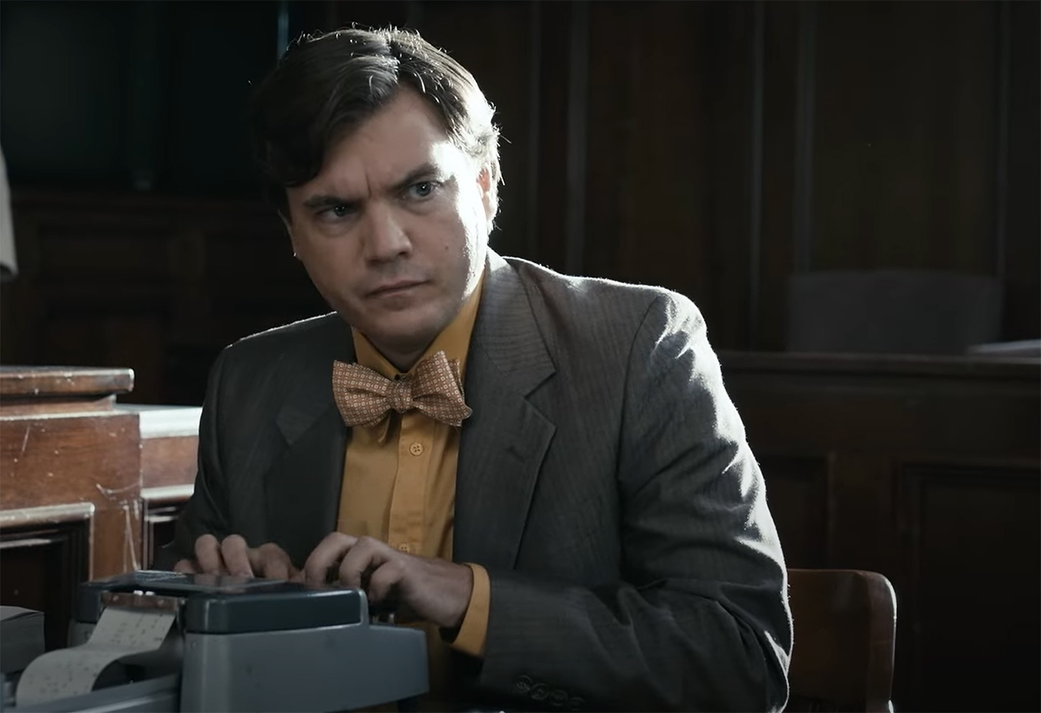 Walden being a stenographer.