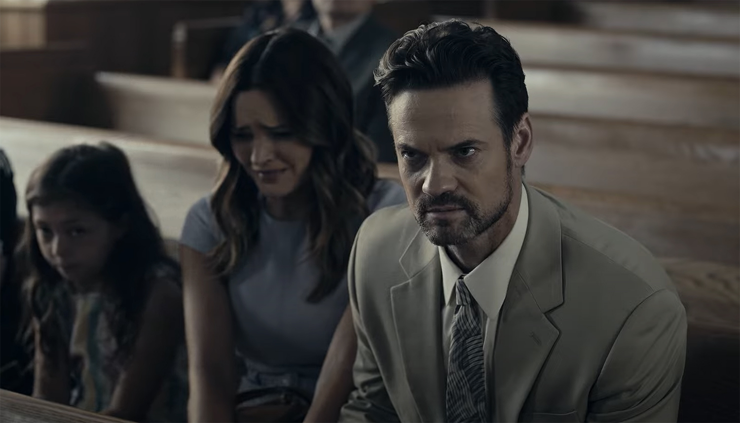 A police officer goes on a rant in church.