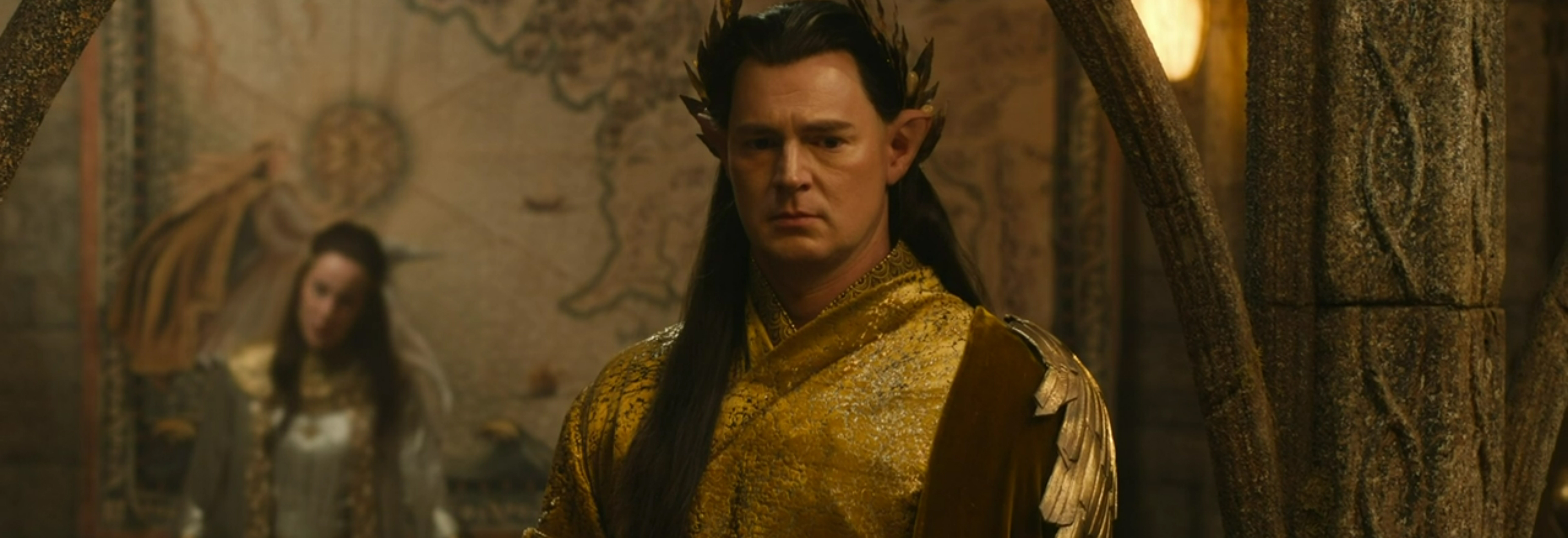 A pouting high king.