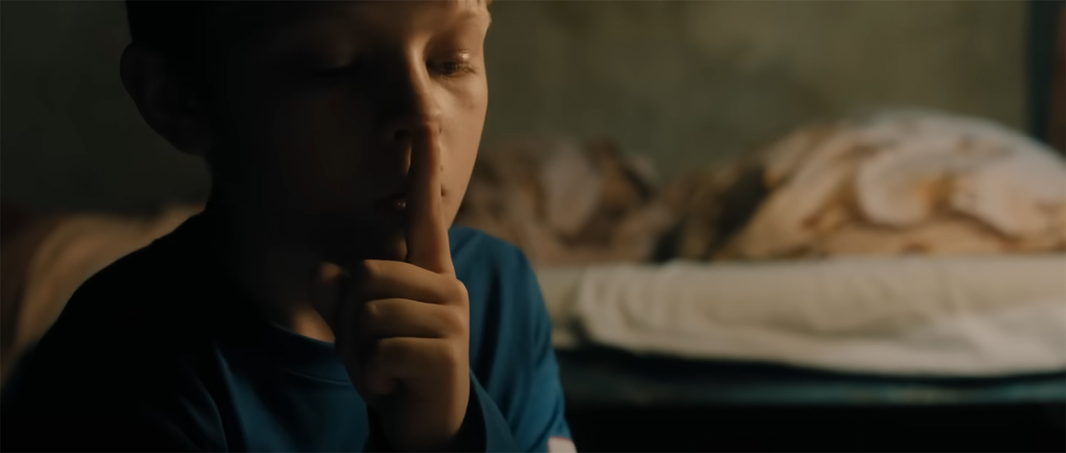 Art whispers to be quiet.