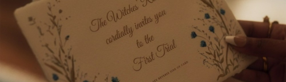 The Witches' Road Cordially invites you to the First Trial.