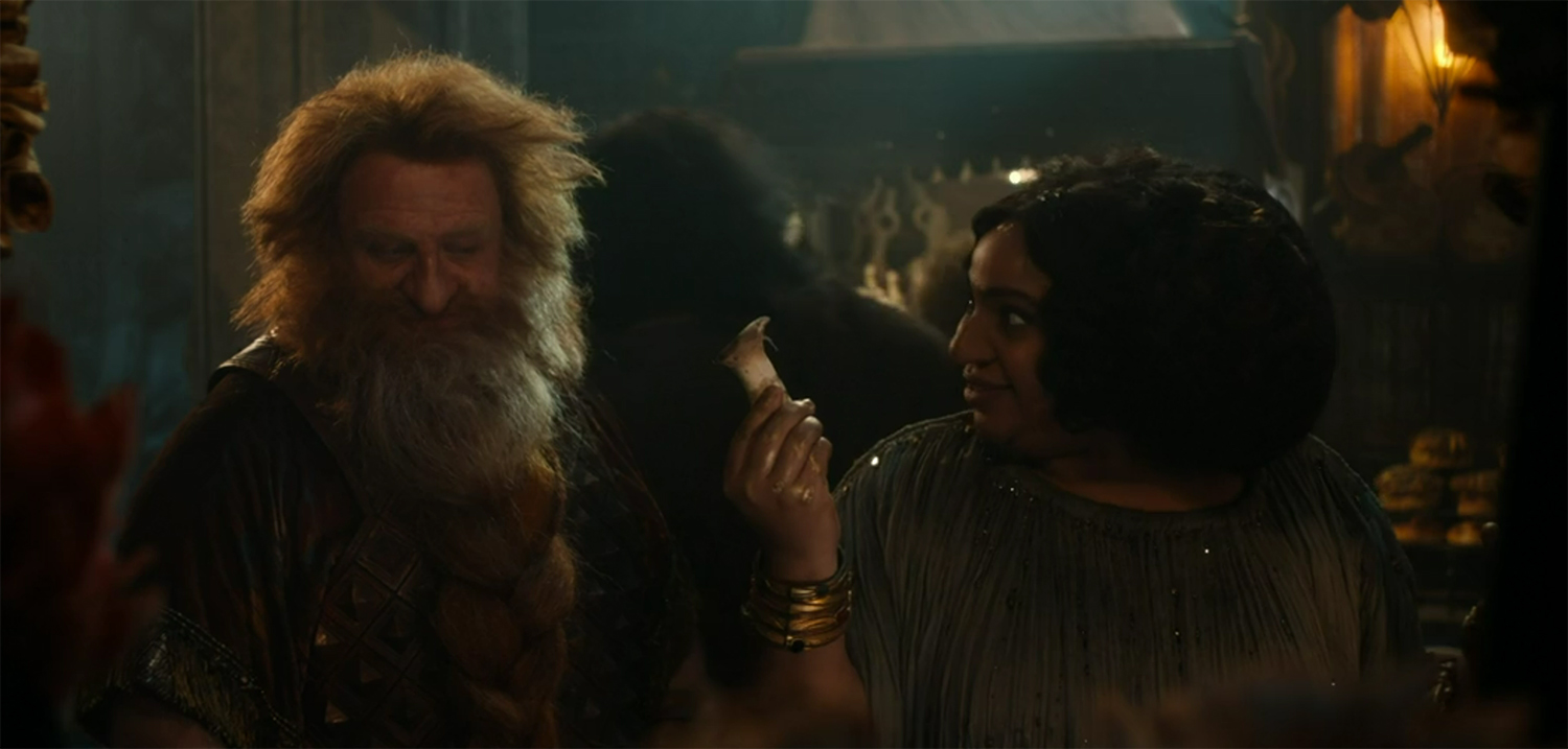 Durin IV and his wife Disa.