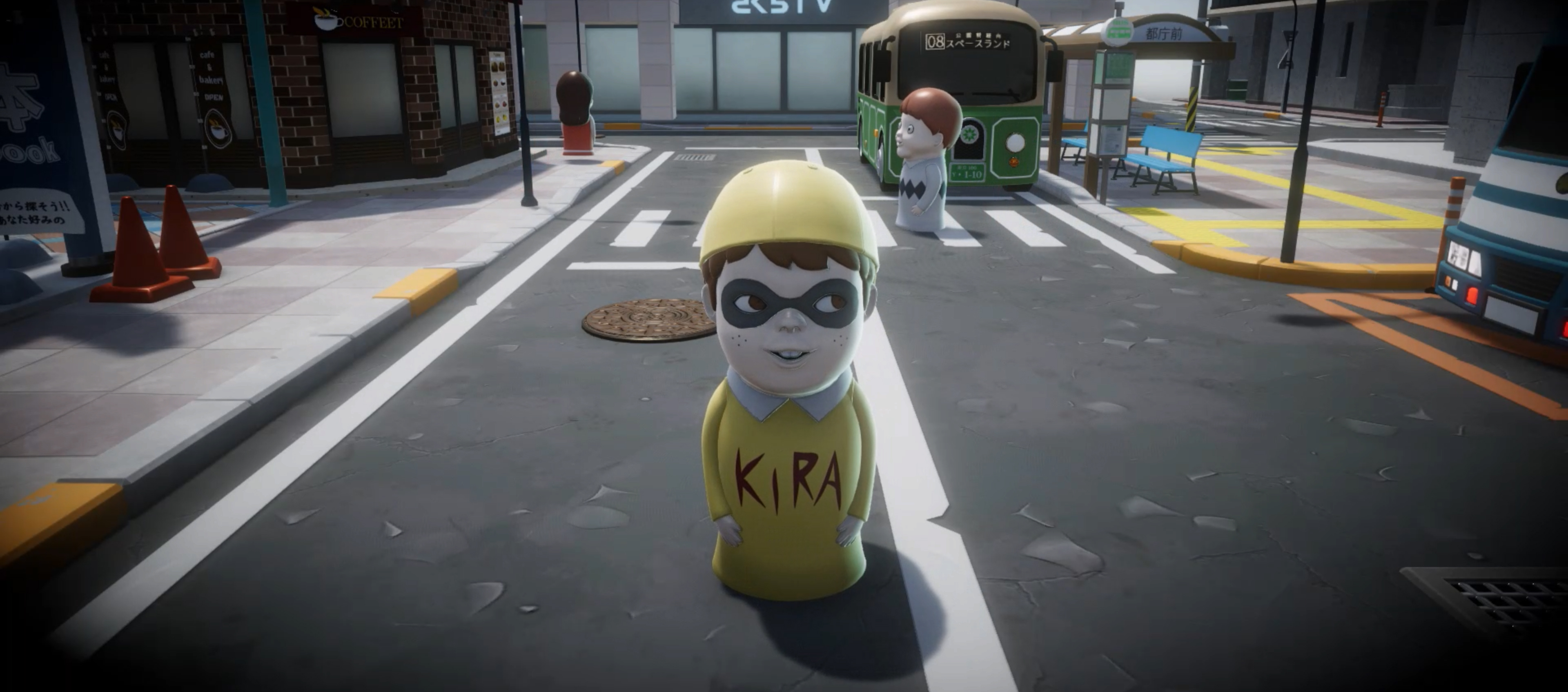 Kira figure from the trailer.