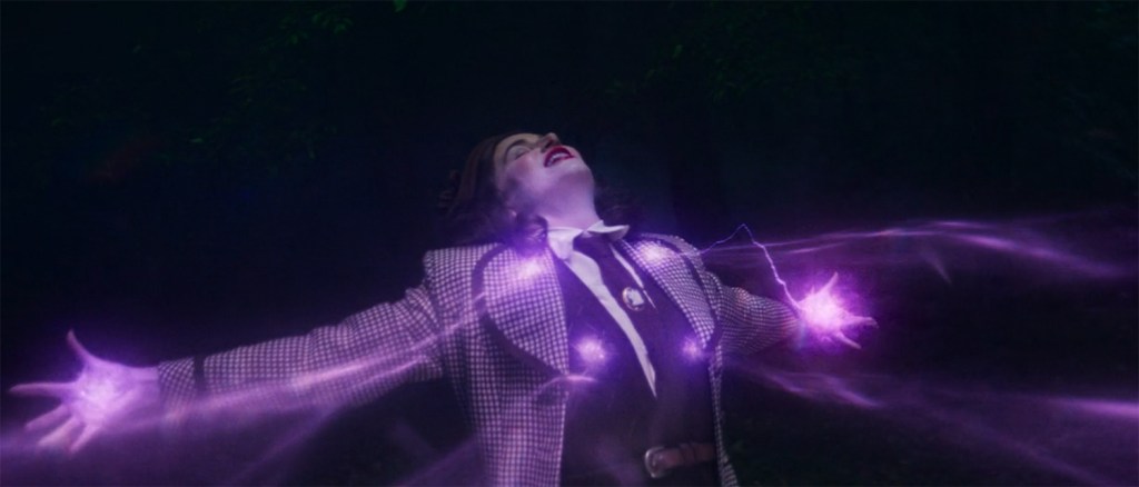 Agatha absorbs witches powers.