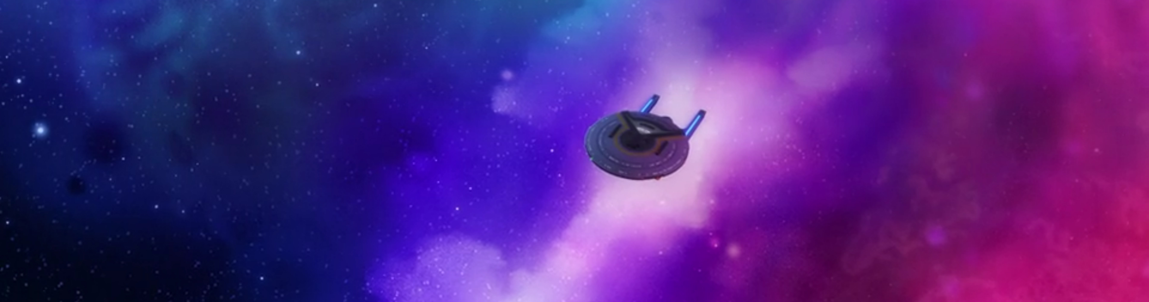 The USS Cerritos in the Veraflex Nebula.