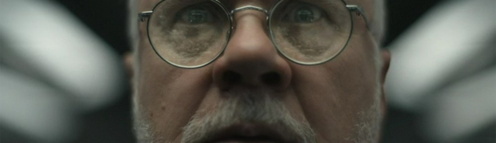 Bernard watches Juliette's suit camera footage.