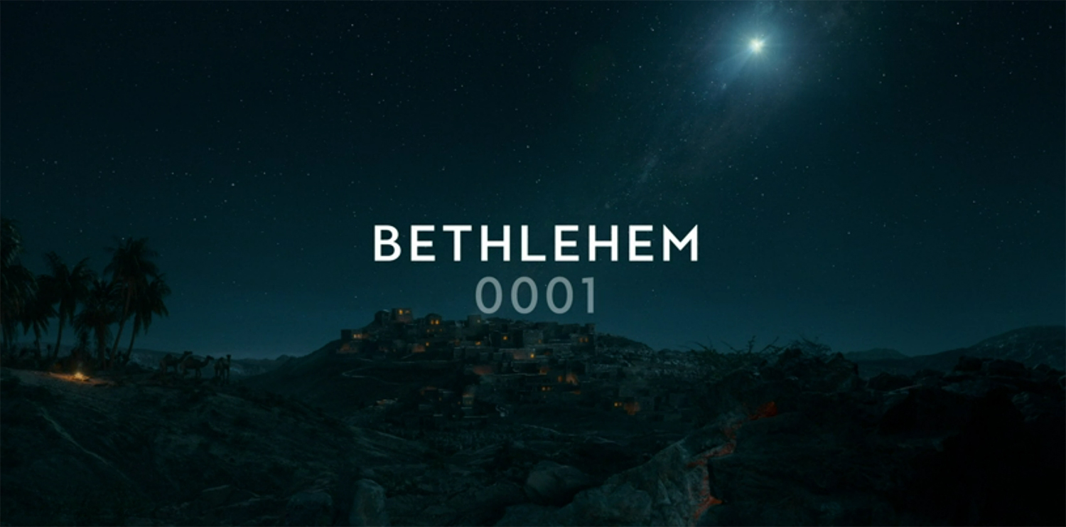 Bethlehem 0001, with a new star shining.