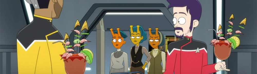 Fancy drinks in a transport room.