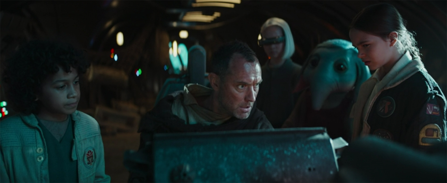 Captain Silver takes control.