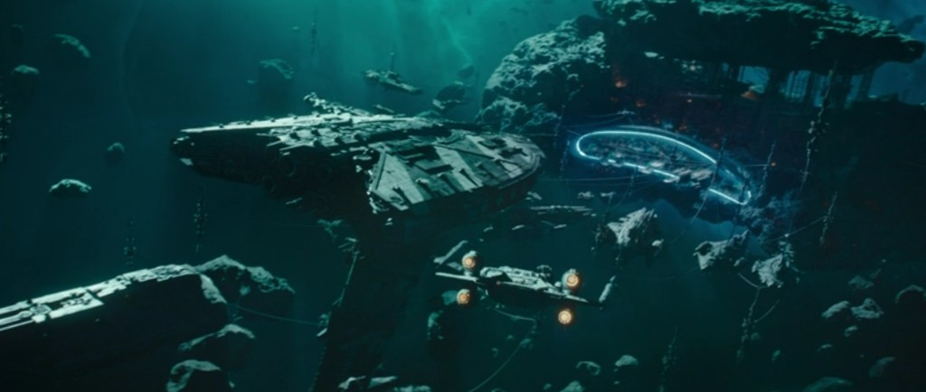 Arriving at Port Borgo.