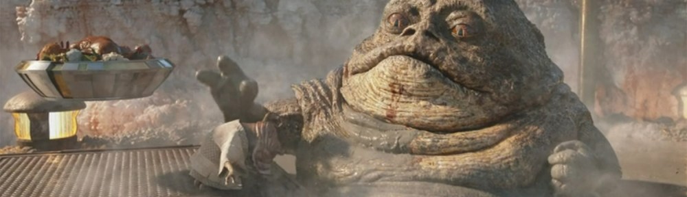 An attendant about to get eaten by a Hutt.