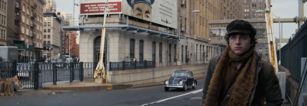 Bob arrives in New York.