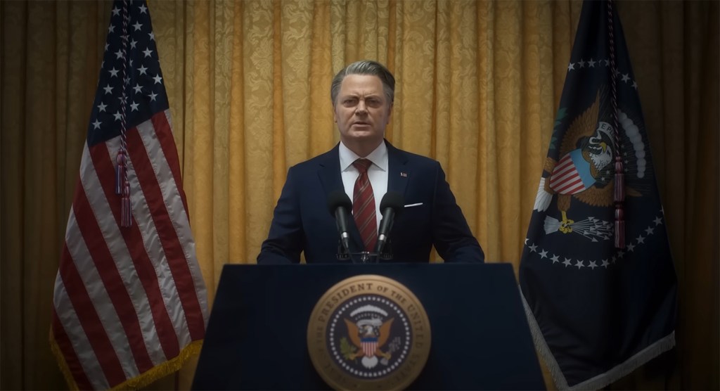 The President addresses the people.