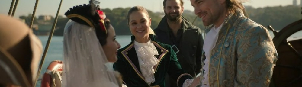 A wedding ceremony on the high seas.