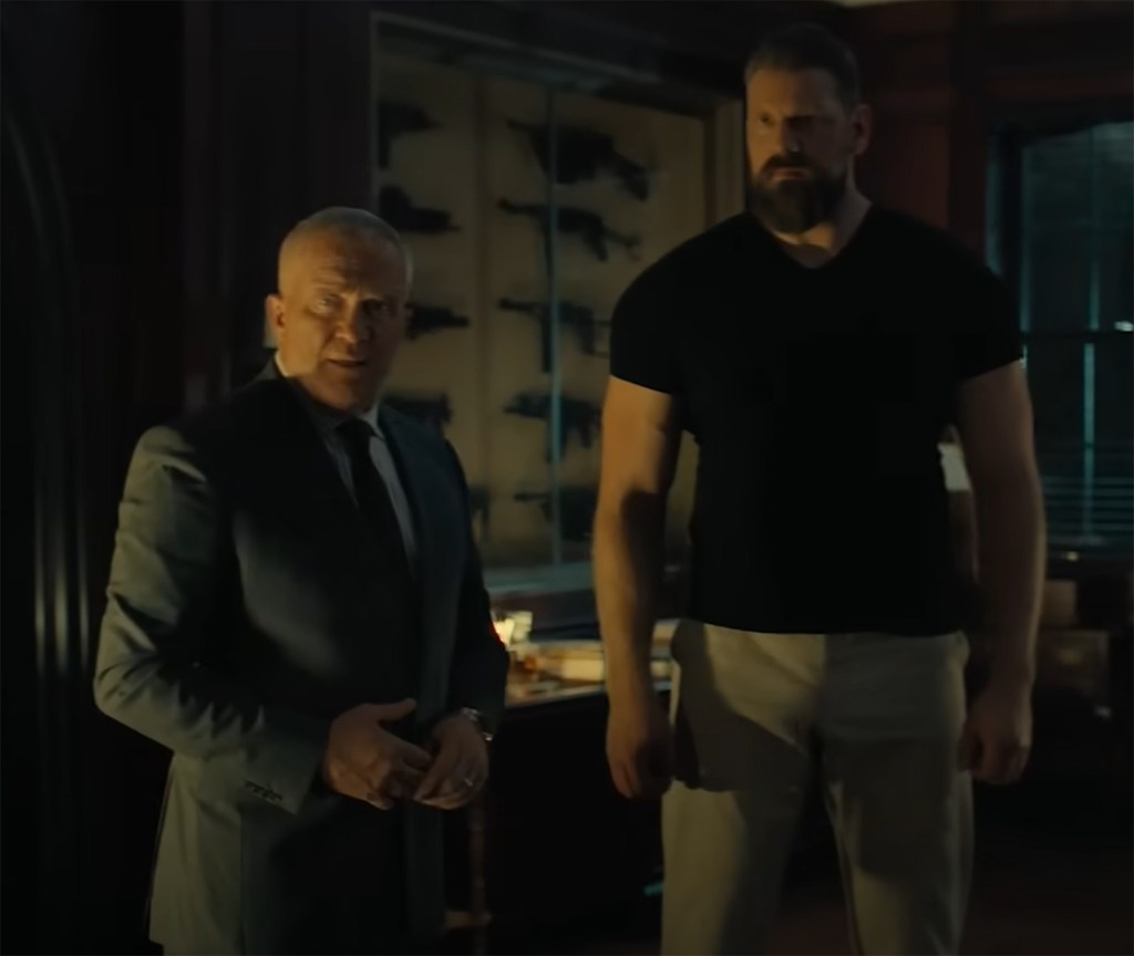 Paulie and Zachary Beck standing.