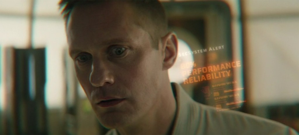 Murderbot out of his armour. 