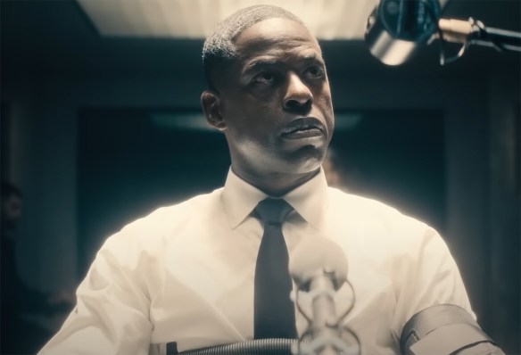 Xavier is interrogated.