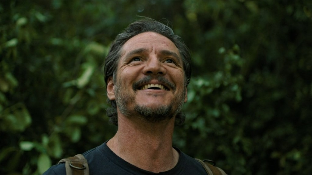 Joel has a moment of pure joy.