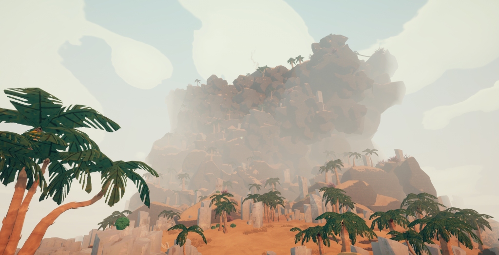 Looking up at The PEAK.