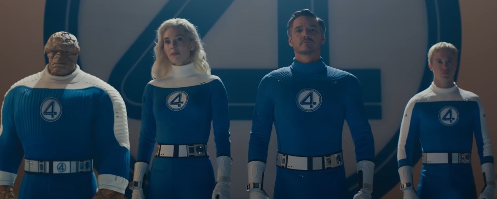 The Fantastic Four in a row. 