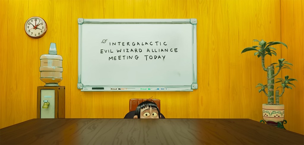 Razamel at an evil wizard conference. 