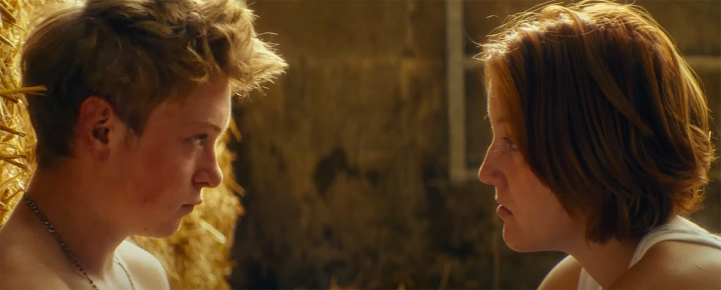 Totone locks eyes with Marie-Lise.