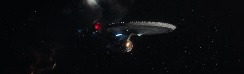The USS Enterprise.