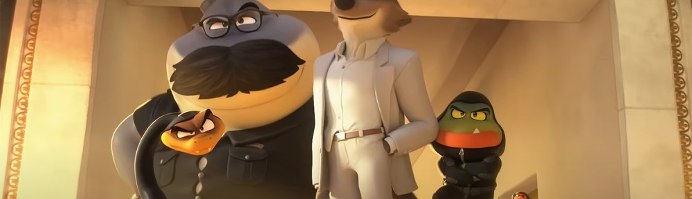 The Bad Guys in the middle of the heist.