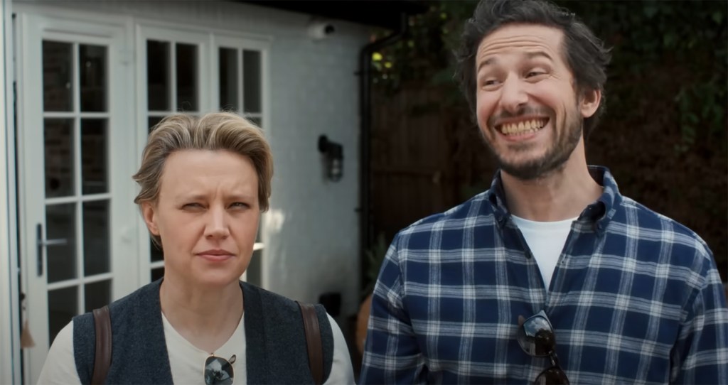 Andy Samberg and Kate McKinnon.