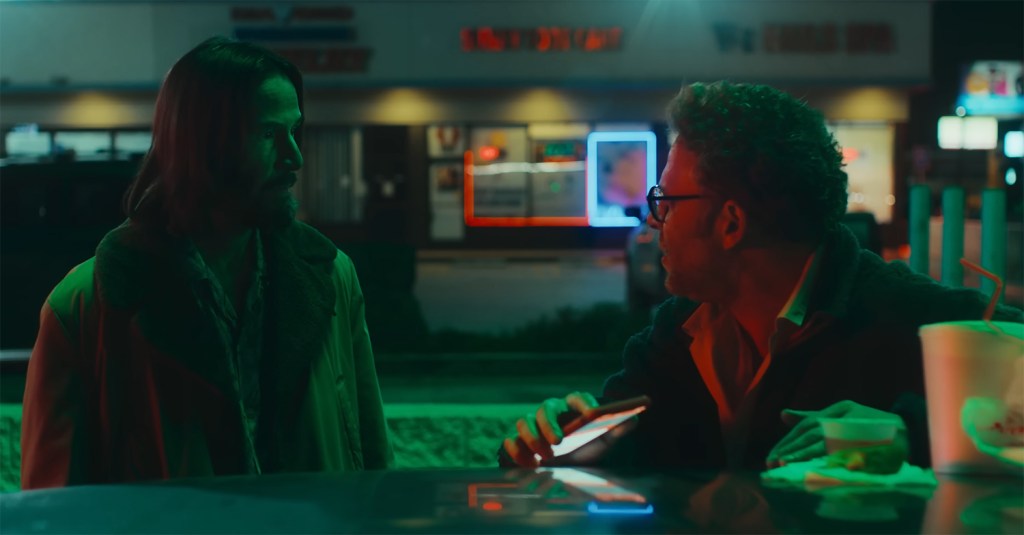 Gabriel tris to comfort Jeff. 