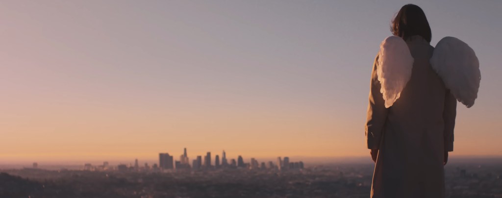 Gabriel looks over LA.
