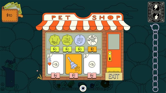 A pet shop.