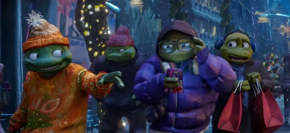 The Teenage Mutant Ninja Turtles.