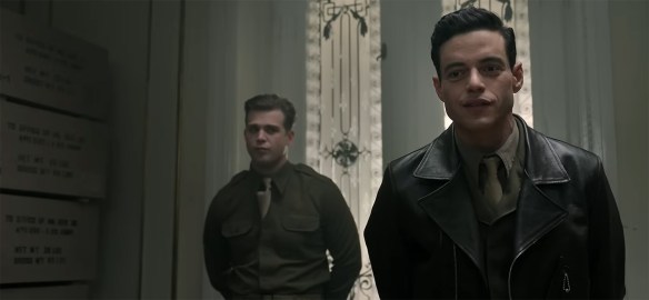 Rami Malek and Leo Woodall.