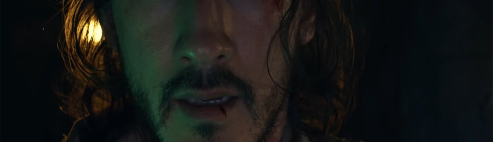 Simon looks out wondering what is out in the blood.