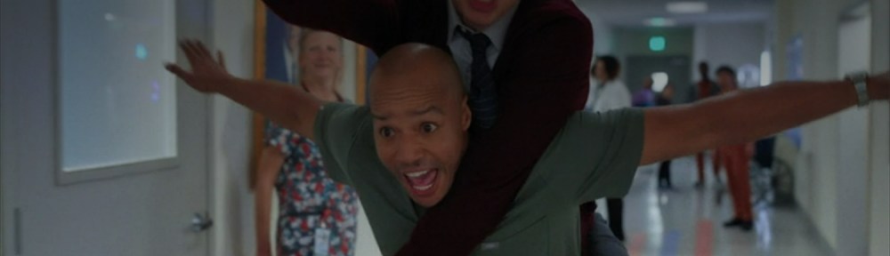 JD and Turk fly the eagle.