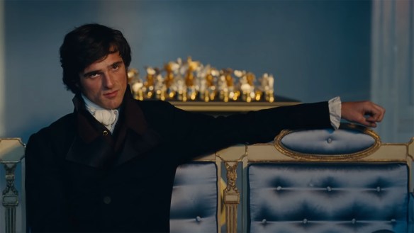 Heathcliff looking menacing. 