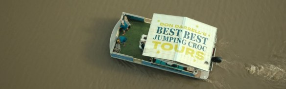 "Don Darrell's Best Best Jumping Croc Tours"