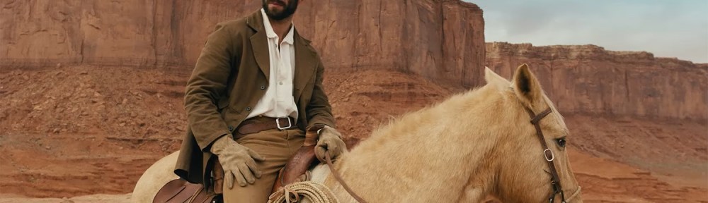 Merrick Beckford on a horse.