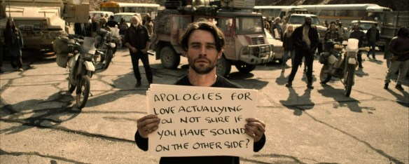 They arrive at the bunker.