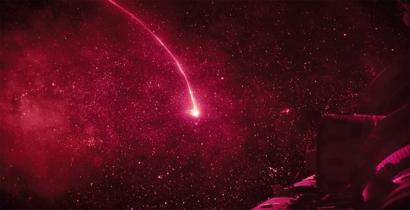 The Petrova line illuminated in ultra-violet.