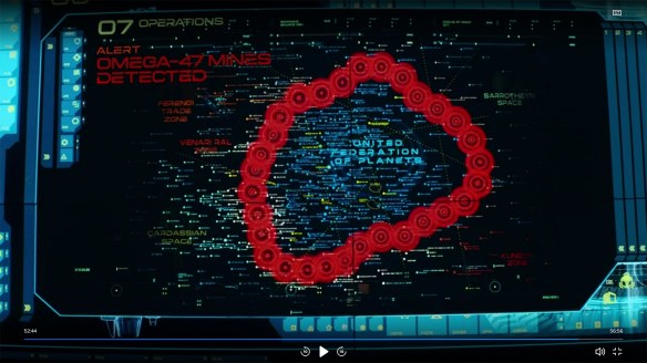 The map of the Federation. 
