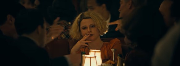 Ida staring across a room, almost right in your soul. 