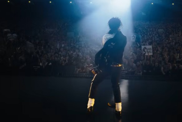 Michael performing. 