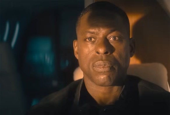 Sterling K. Brown on a plane.