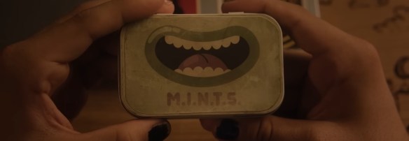 A tin of M.I.N.T.S.