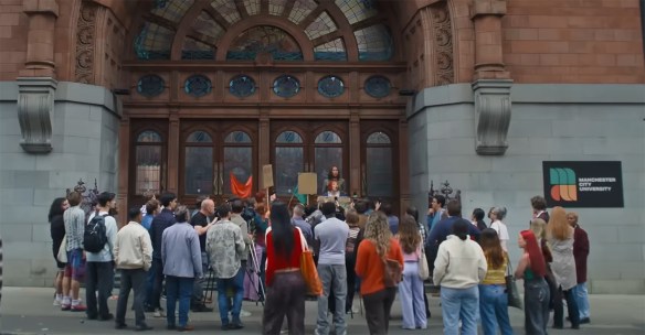 A protest.